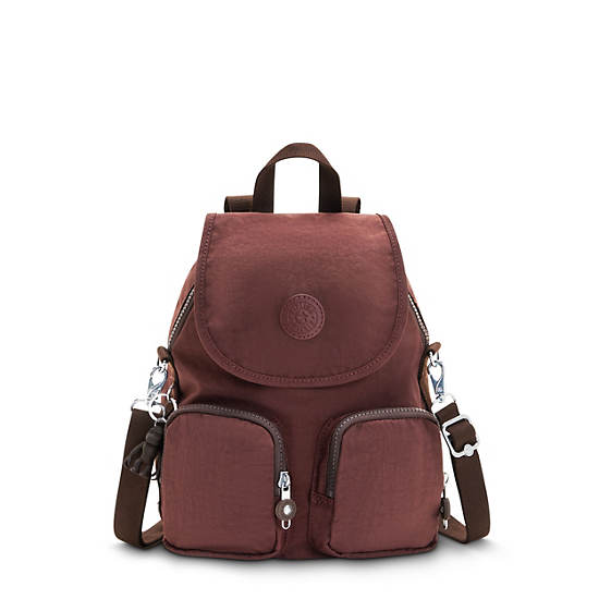 Kipling Firefly Up Convertible Ryggsekk Burgunder | NO 1634WN